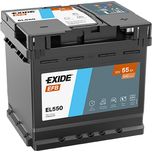 Exide 012 EFB Car Battery 55Ah EL550
